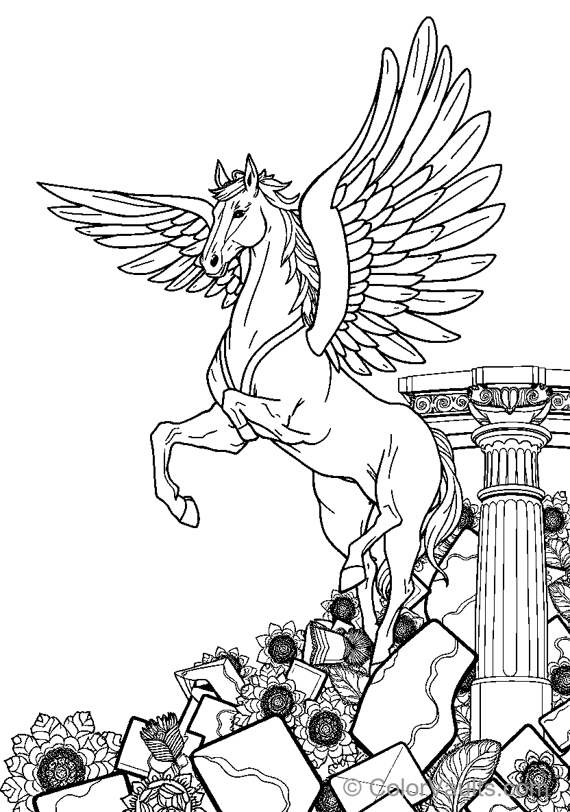 Pegasus In Ruins (Scene 3)