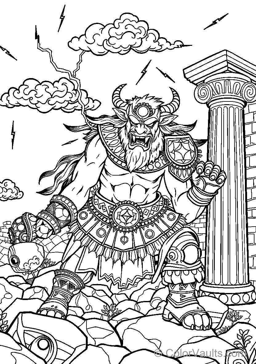 Warrior In Armor