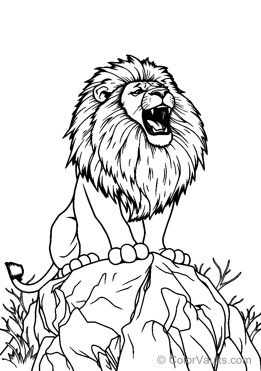 A Roaring Lion