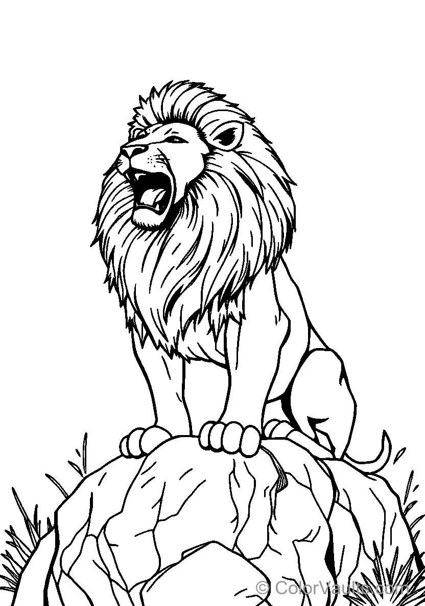 A Roaring Lion (Scene 3)