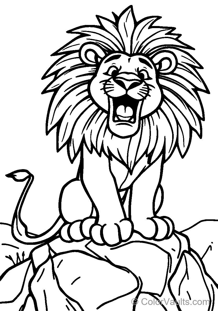 A Happy Lion