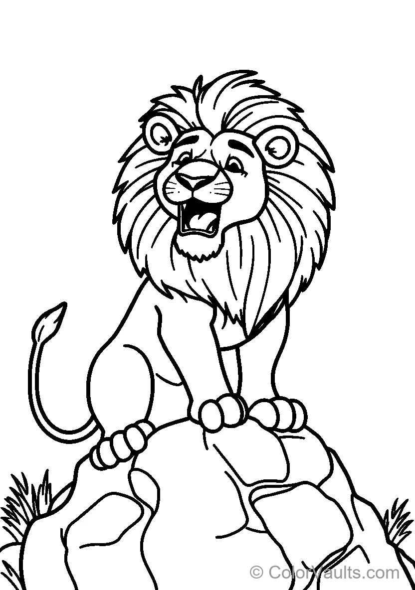 A Lion (Scene 5)