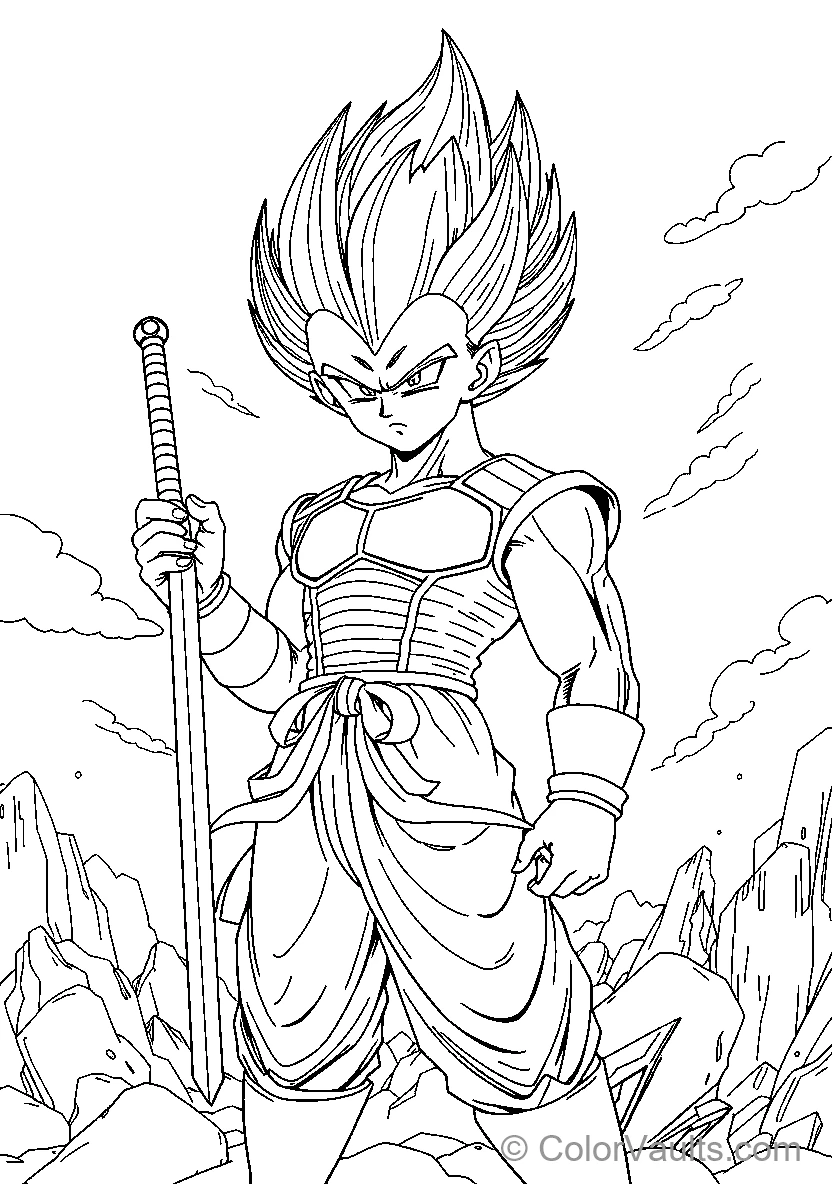 Dragon Ball Z warrior