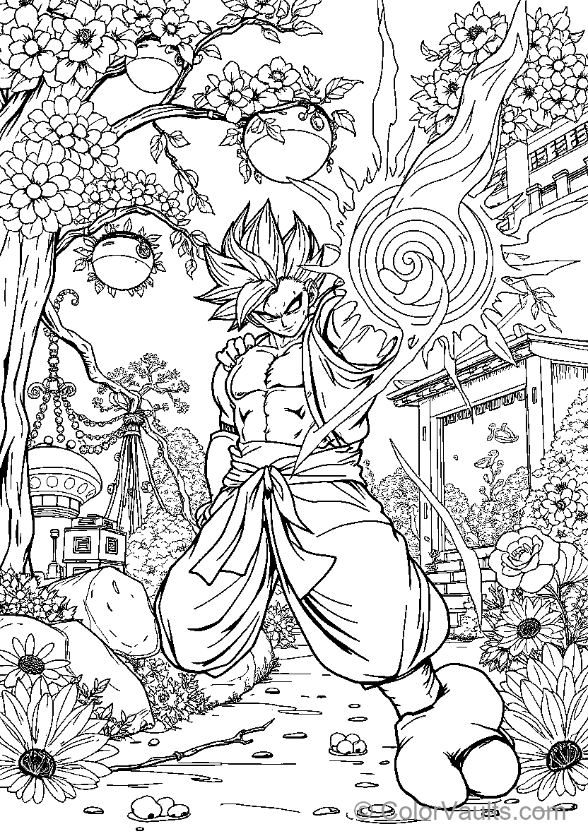 Goku in Meditation Mode