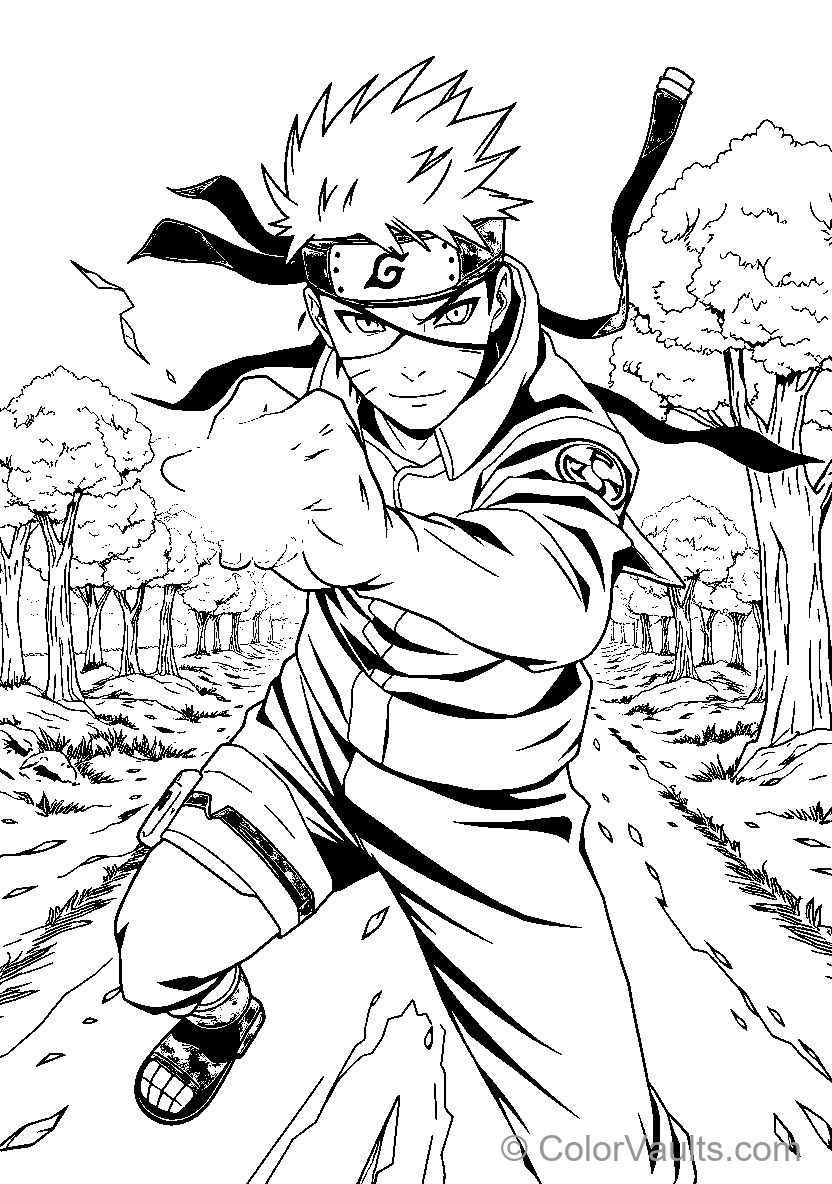 Naruto In Action