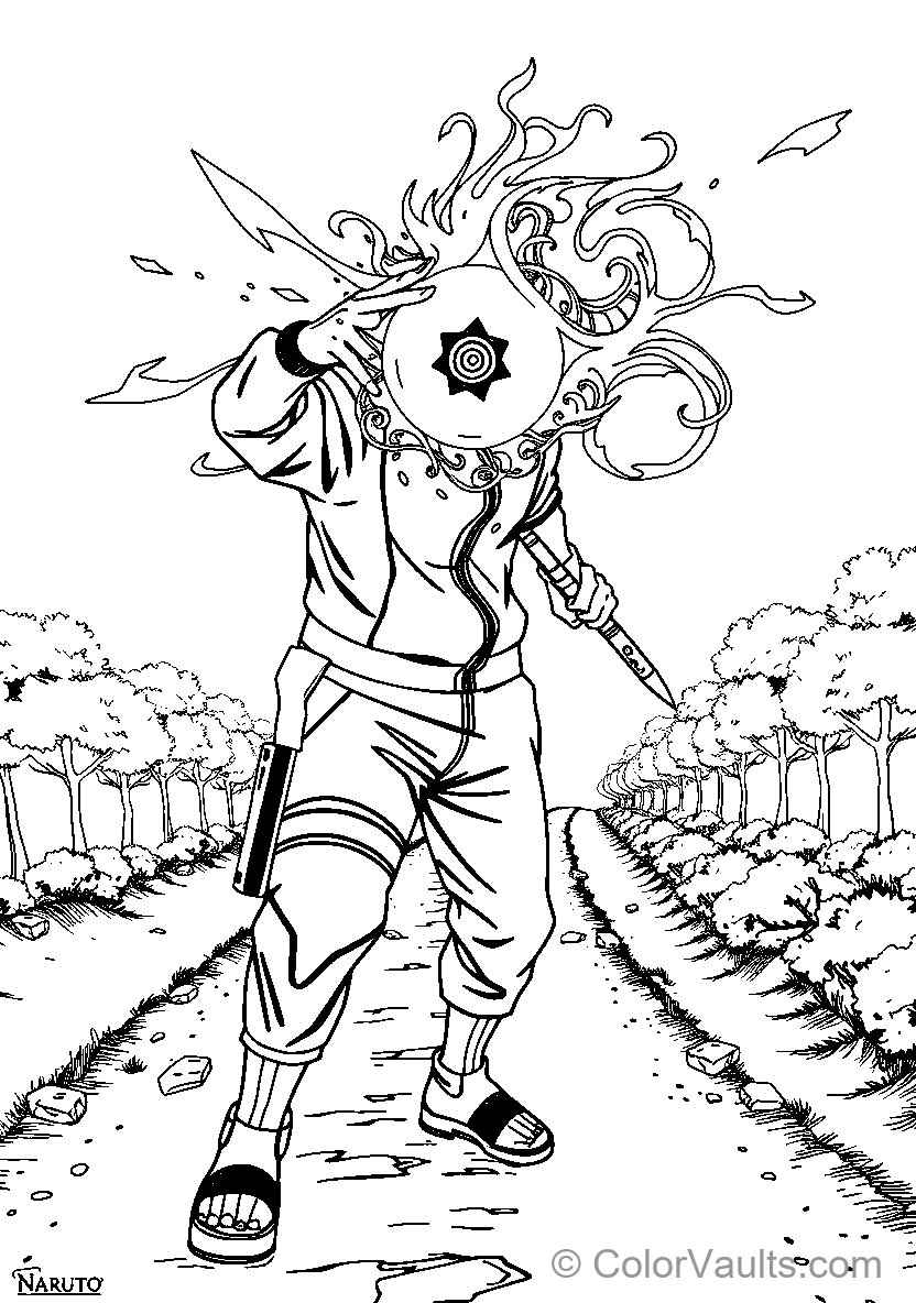Naruto In Action (Scene 2)