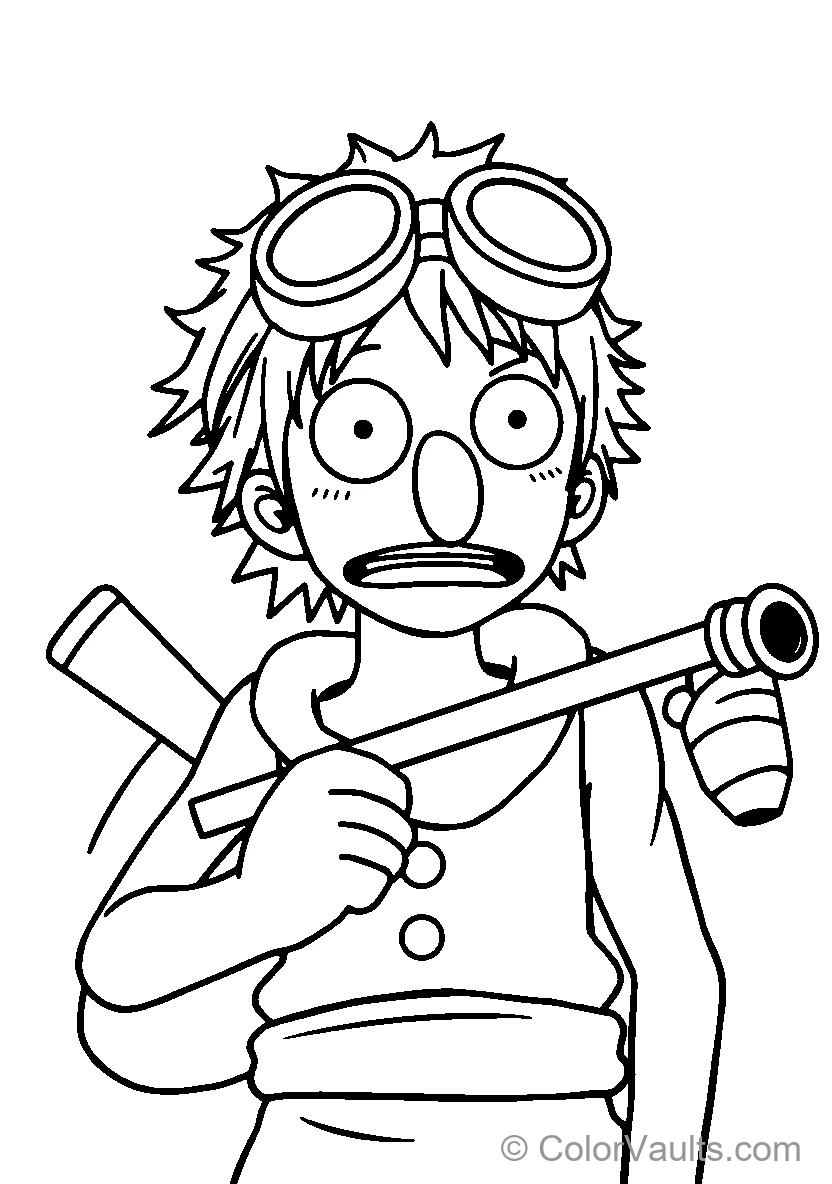 Character with Goggles