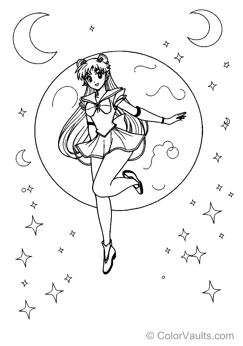 Moonlit Sailor Girl