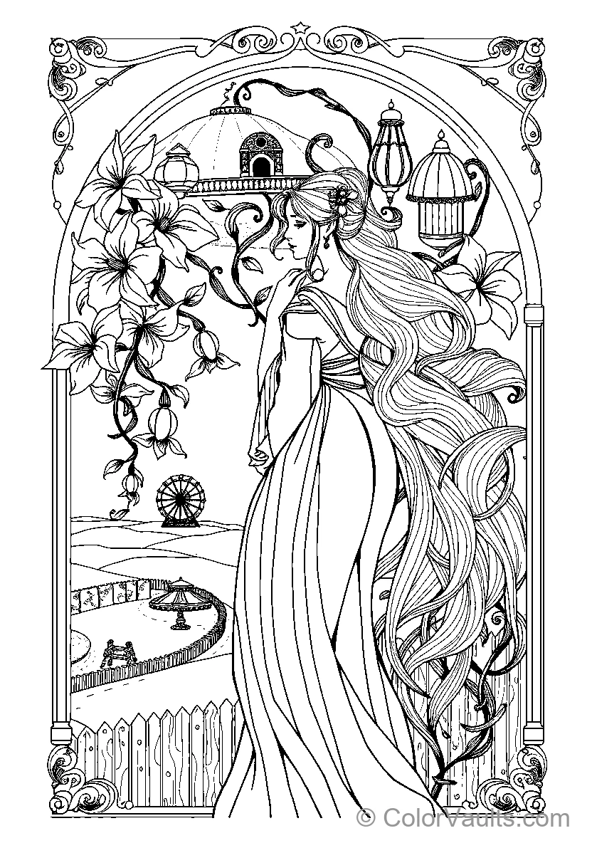 Belles Enchanted Garden (Scene 2)