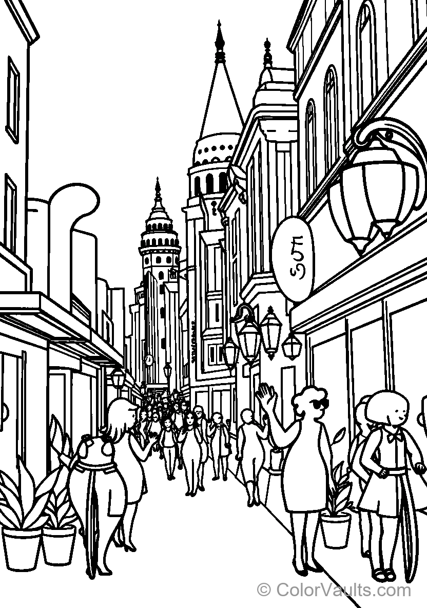 City Street Scene
