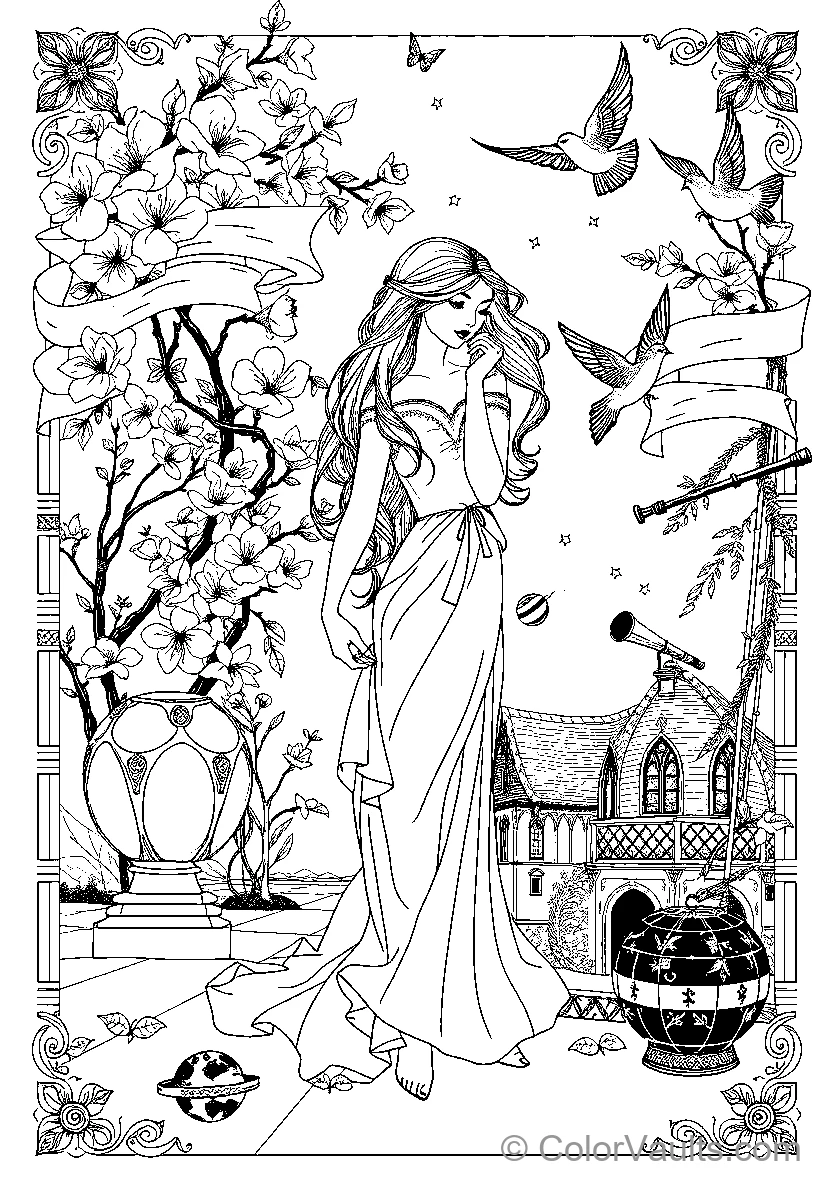 Art Nouveau (Mucha Style) (Scene 2)