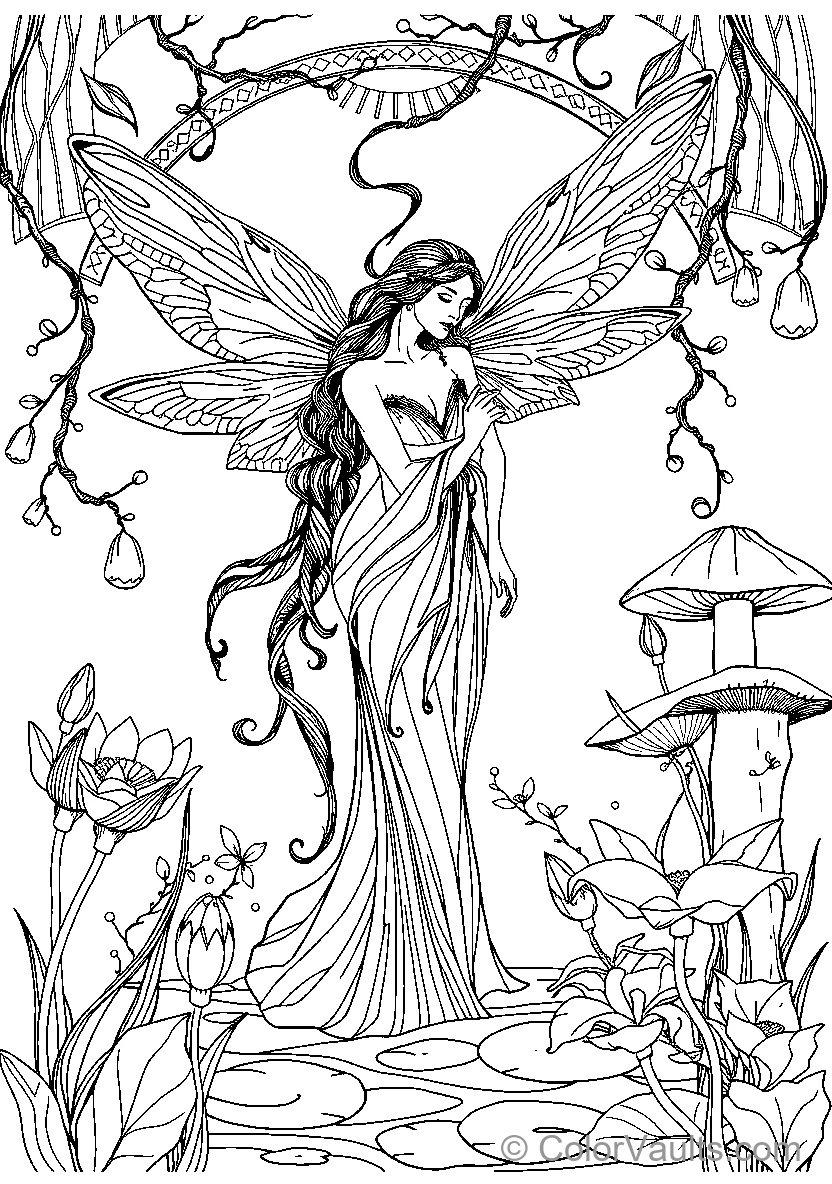 Fairy In Nature