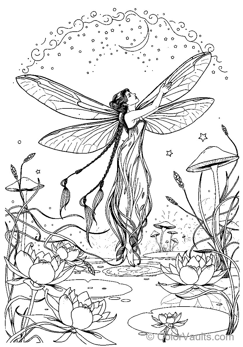 Fairy In Nature (Scene 2)