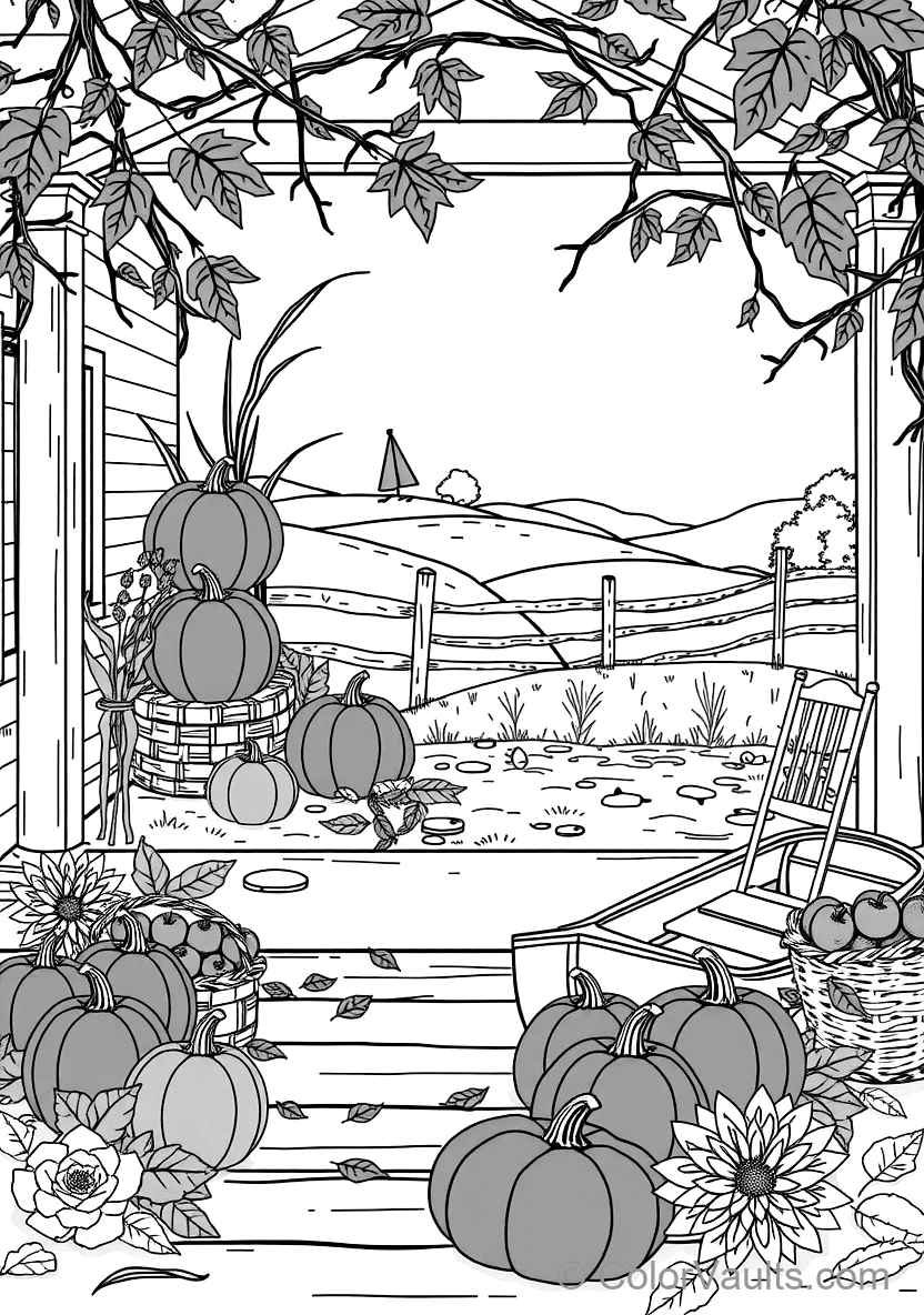 Cute Hedgehog Playing in Pile of Autumn Leaves (4)