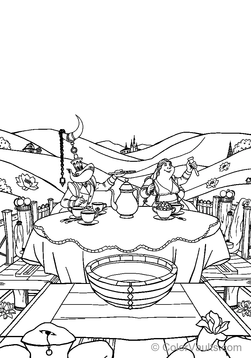 Belle And The Beast Tea Time