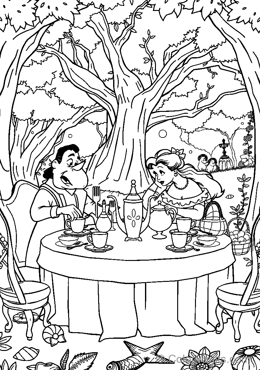Belle und The Beast Tea Time (Scene 3)