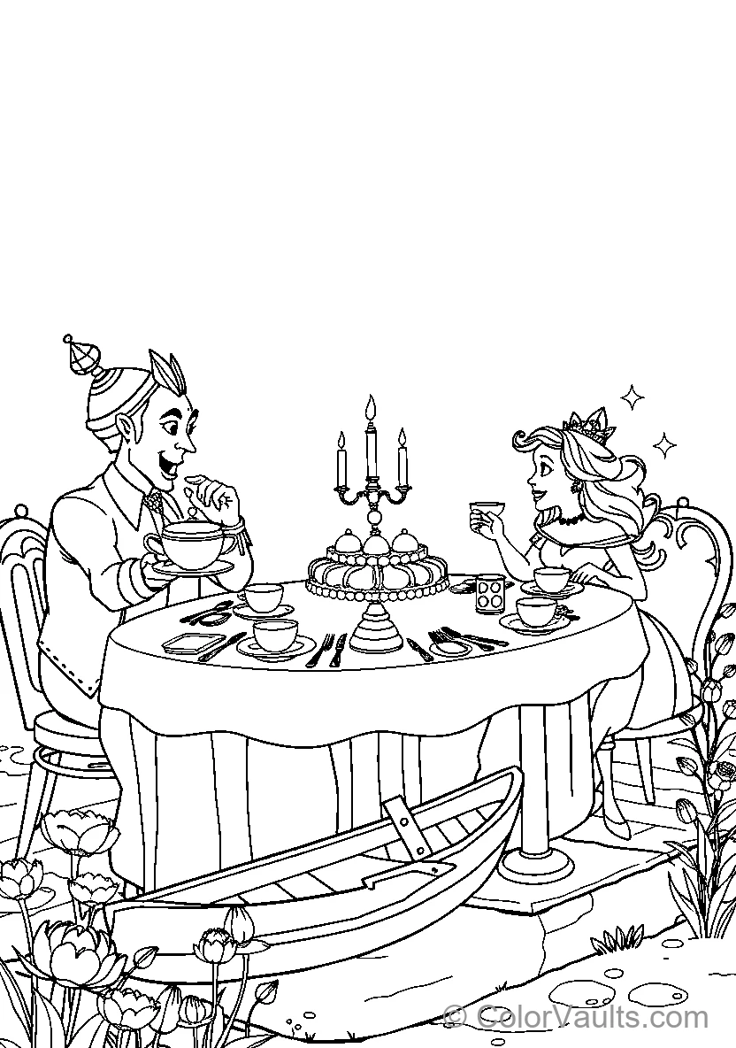 Belle And The Beast Tea Time (Scene 7)