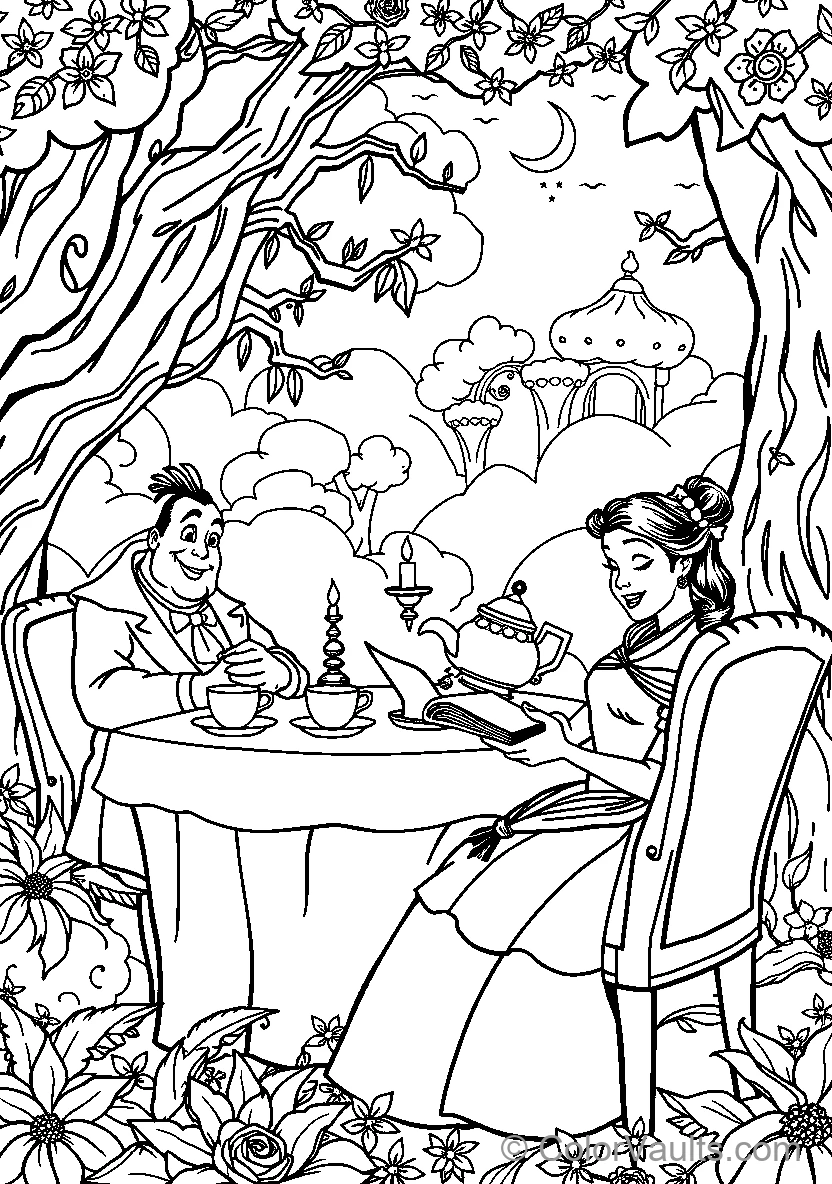 Belle und The Beast Tea Time (Scene 9)