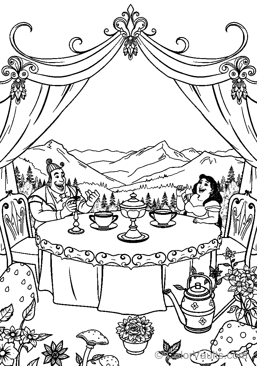 Belle und The Beast Tea Time (Scene 11)