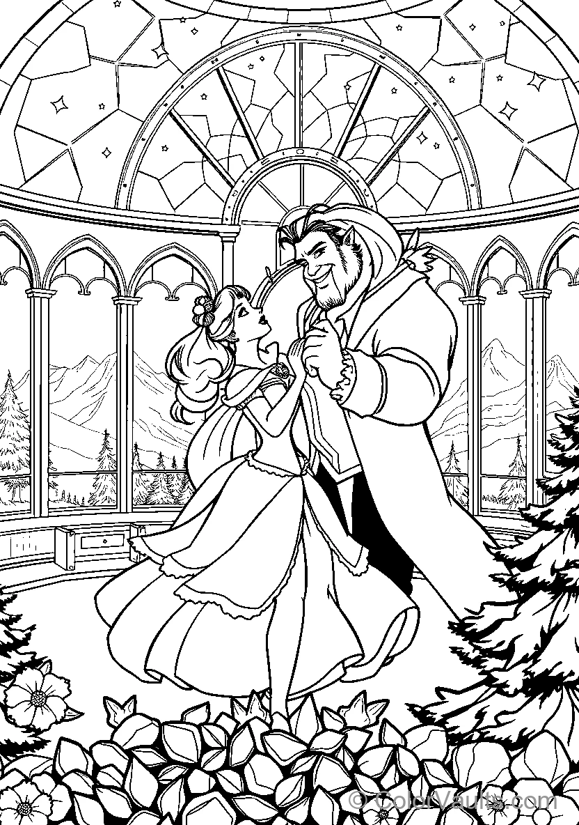 Belle And The Beast Dance (Scene 7)