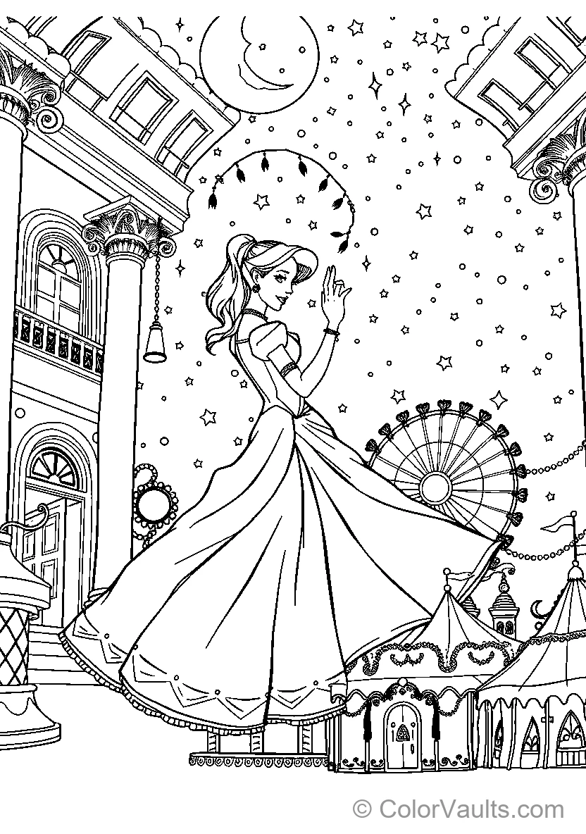Belle At An Amusement Park (Scene 3)