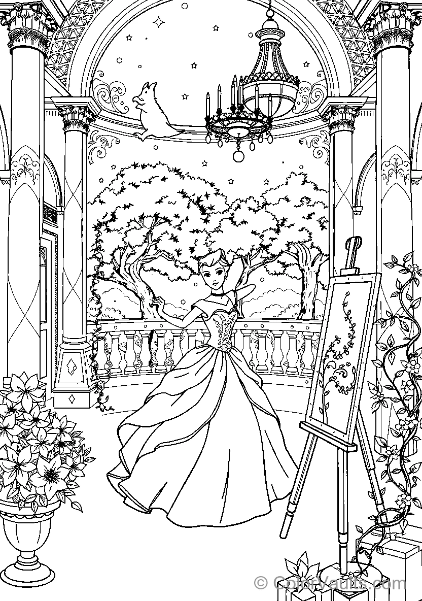Belle Dances Gracefully