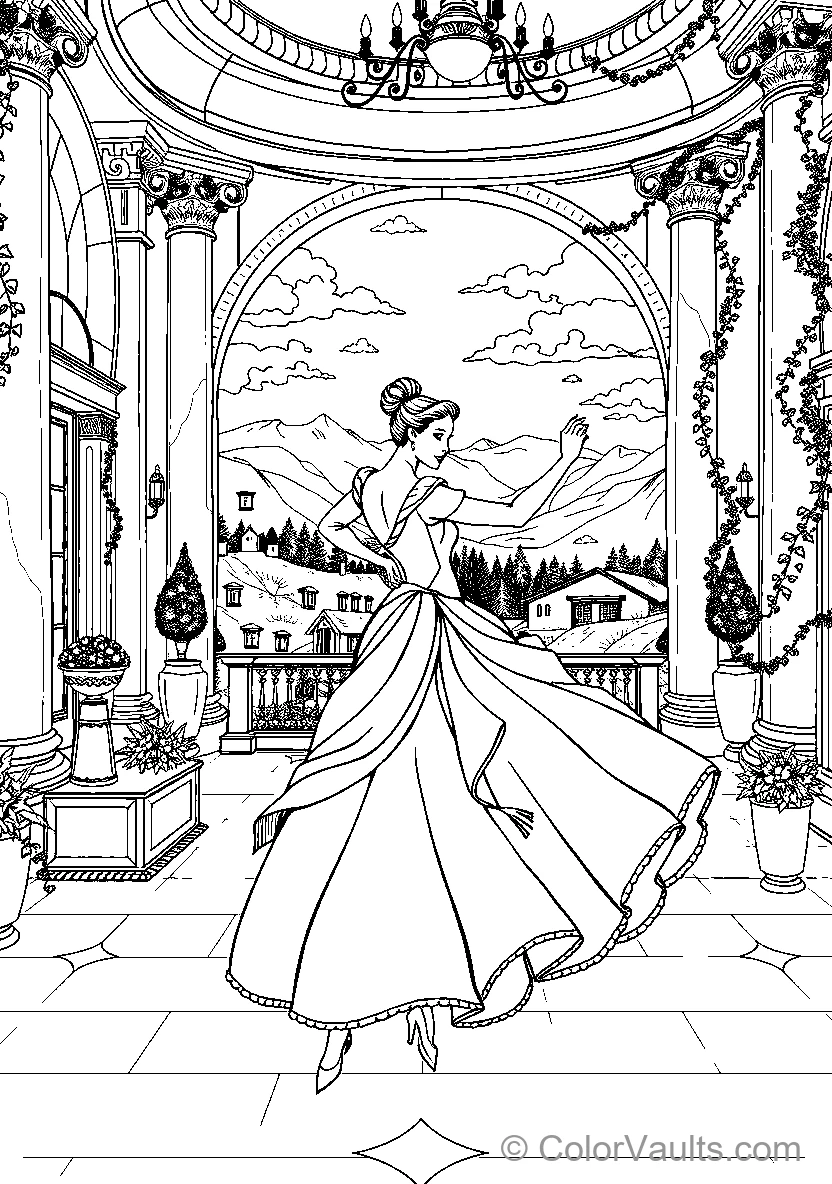 Belle Dances Gracefully (Scene 3)