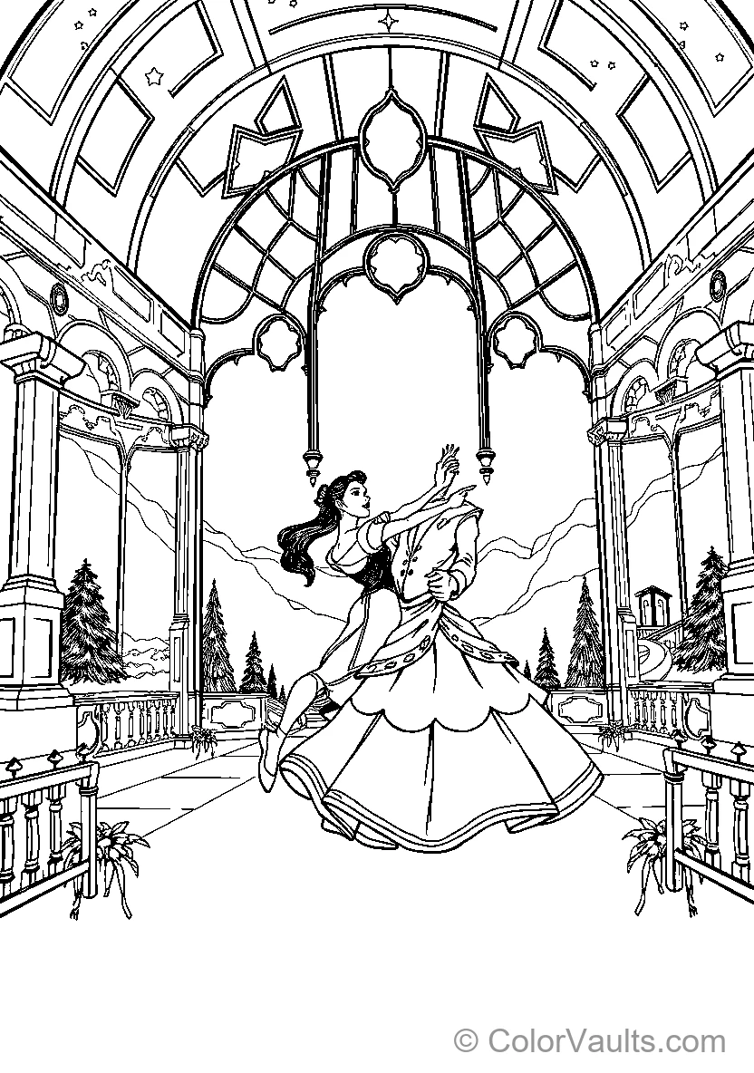 Belle Dances mit Beast