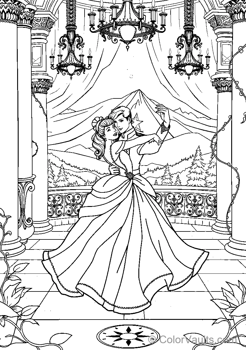 Belle Dances With Beast (Scene 5)