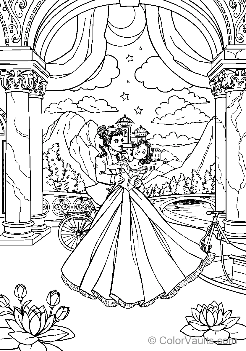 Belle Dances mit Prince Adam