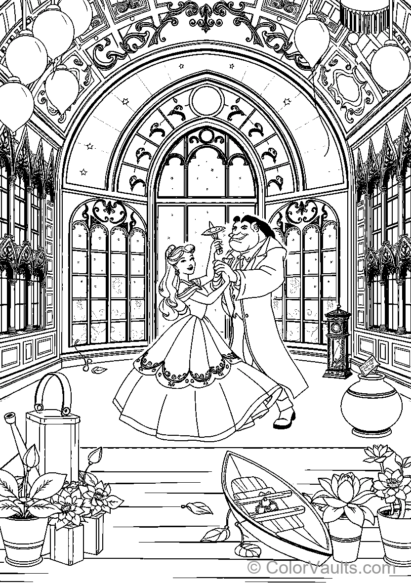 Belle Dances With The Beast (Scene 11)