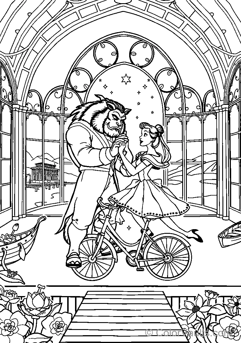 Belle Dances With The Beast (Scene 36)