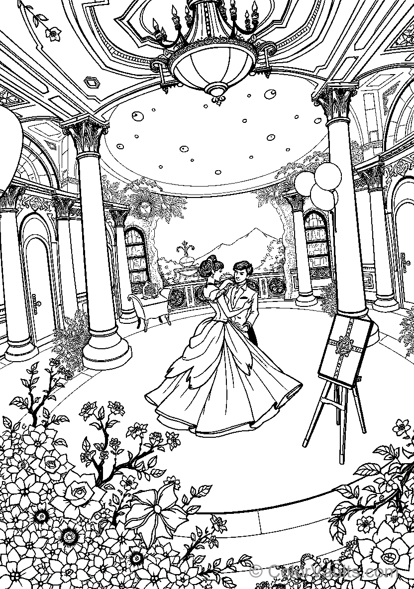 Belle Dances With The Beast (Scene 44)
