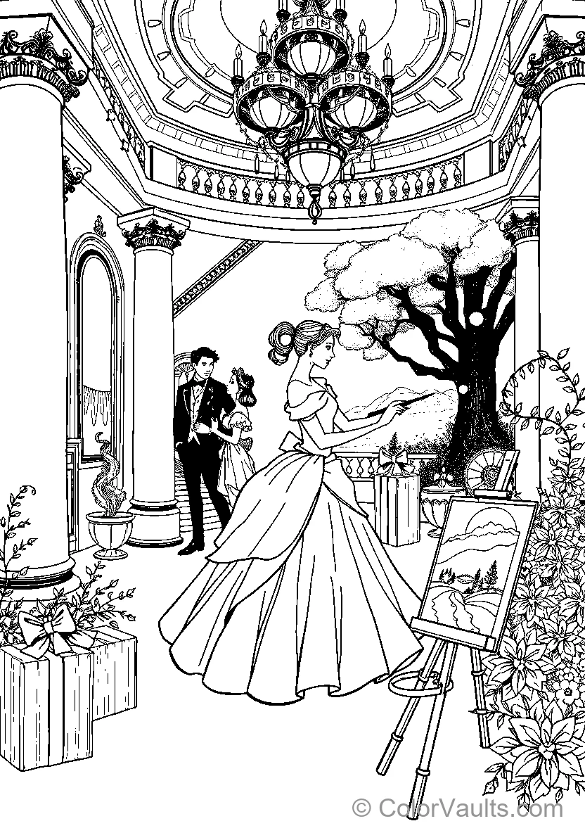 Belle Dances With The Beast (Scene 46)