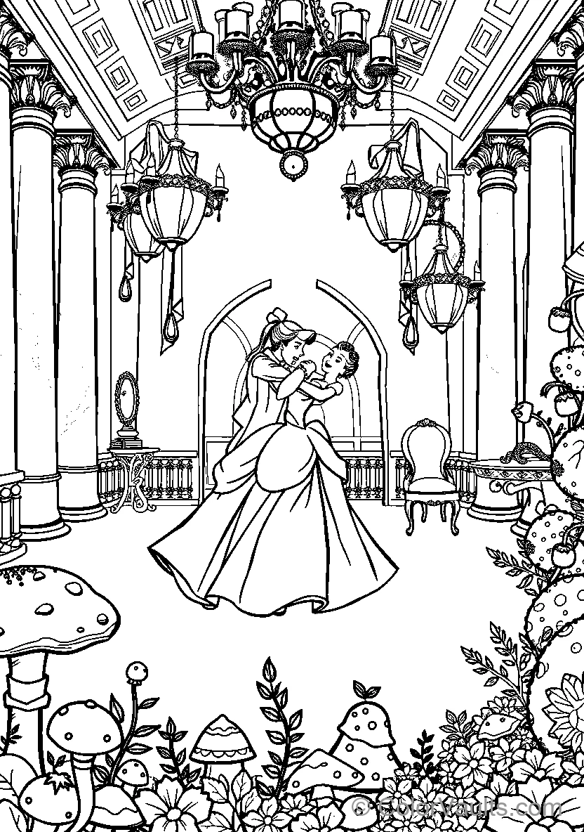 Belle Dances With The Beast (Scene 51)