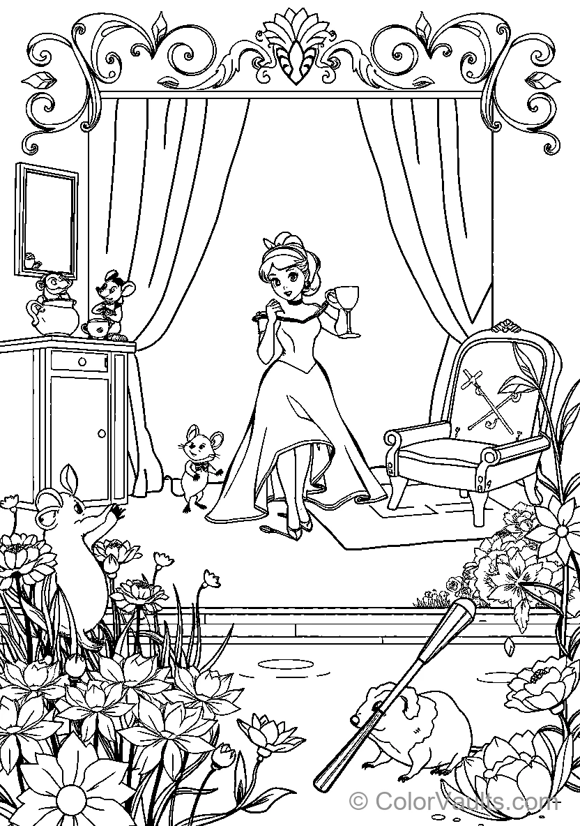 Belle In Her Room (Scene 9)