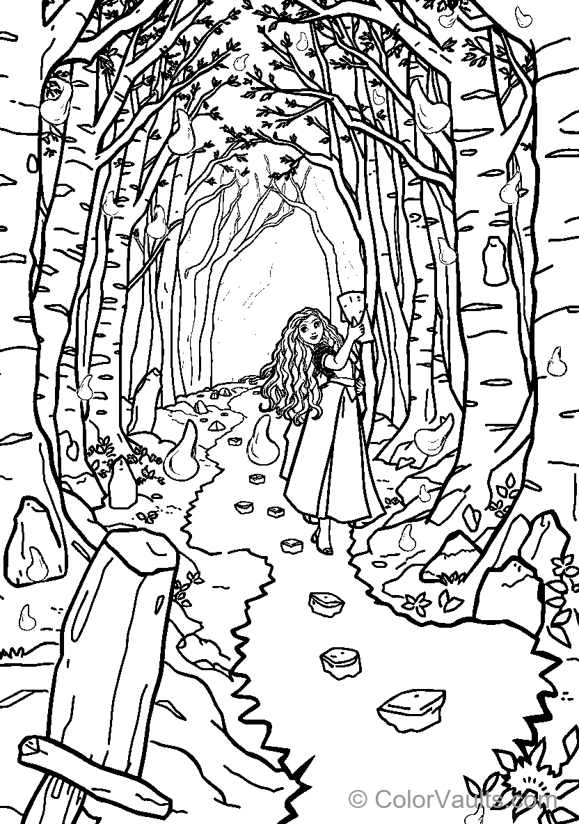 Belle In The Forest (Scene 3)