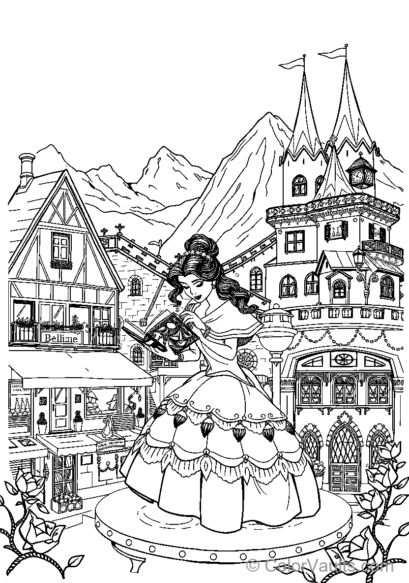 Belle Plays Violin