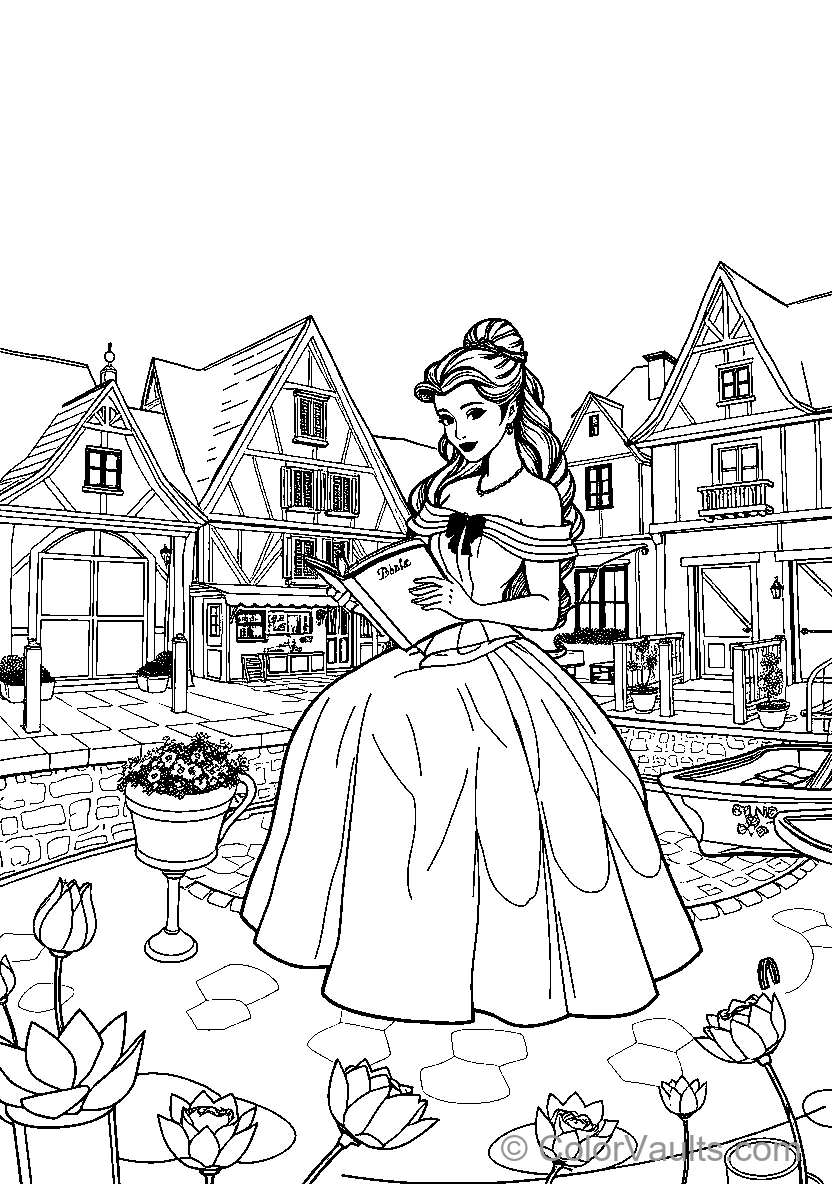 Belle Reads A Book (Scene 3)