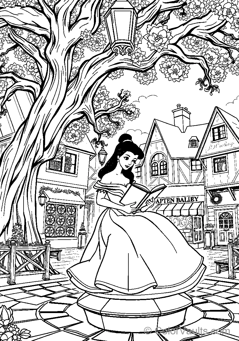 Belle Reads At The Enchanted Bakery