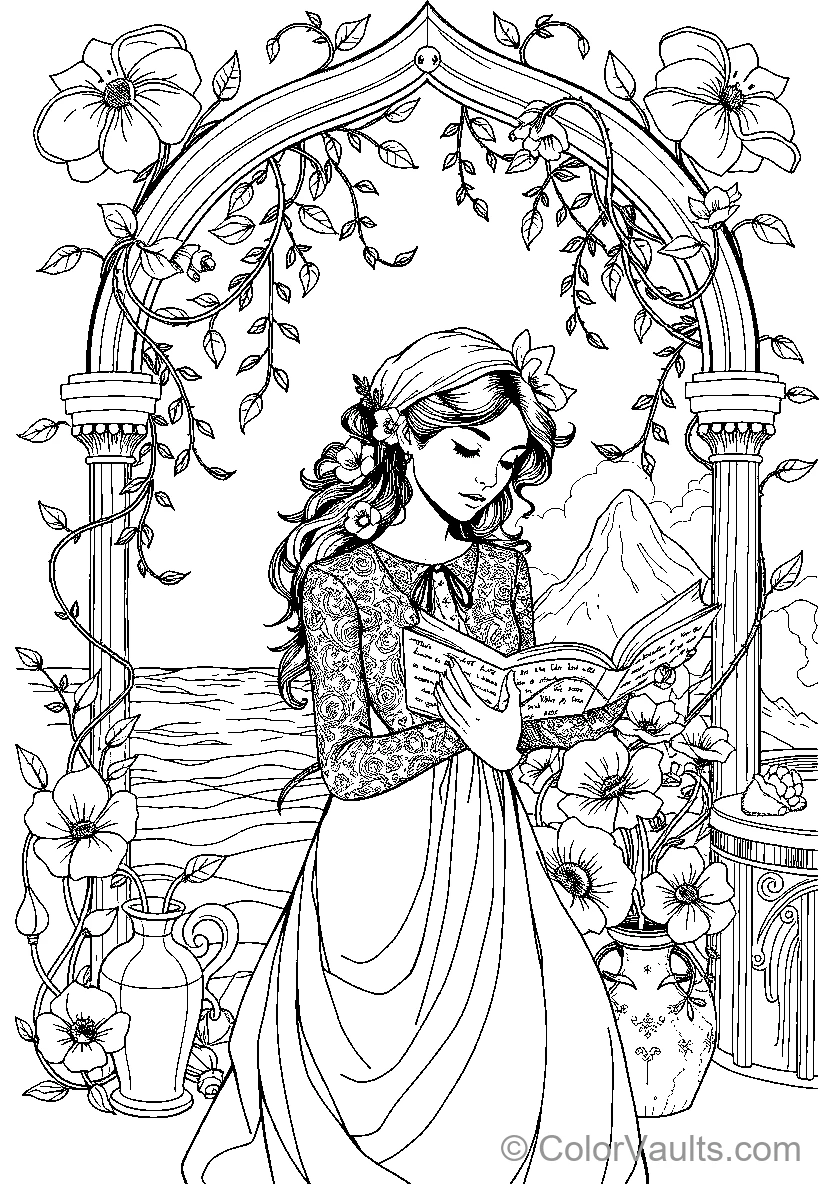 Belle Reads By Candlelight