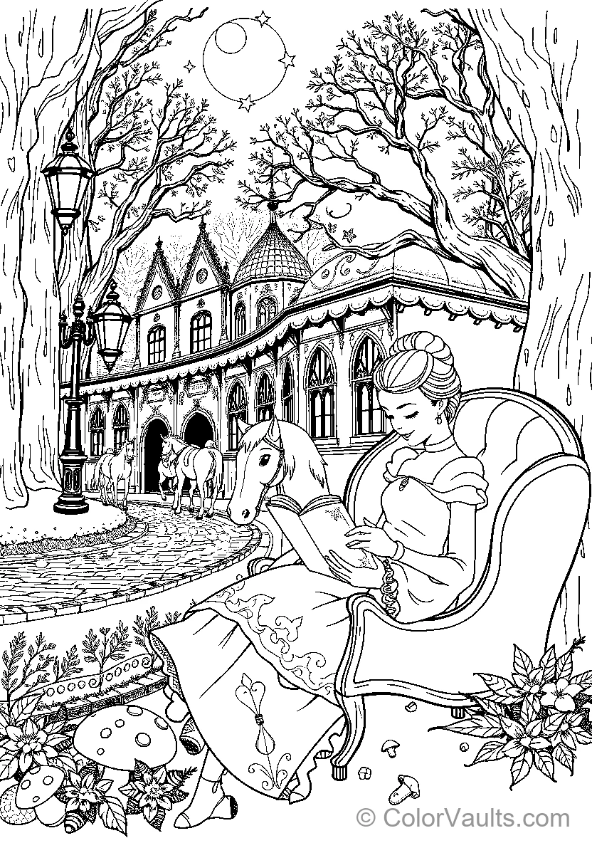Belle Reads By Candlelight (Scene 7)