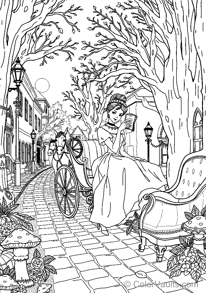 Belle Reads By Candlelight (Scene 9)