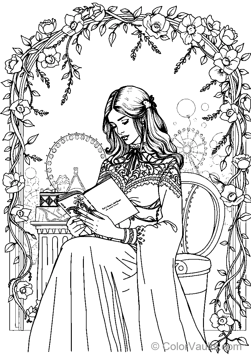 Belle Reads Her Favorite Fairy Tale