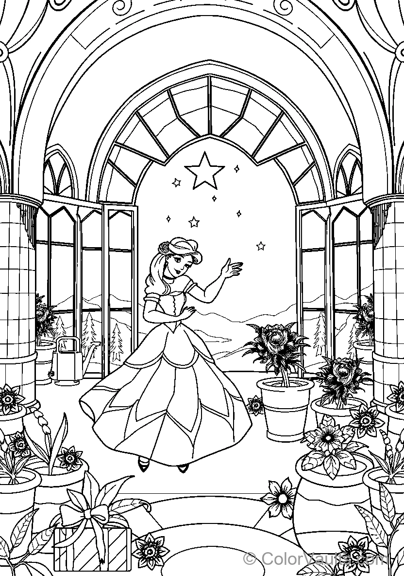 Belles Enchanted Garden (Scene 3)
