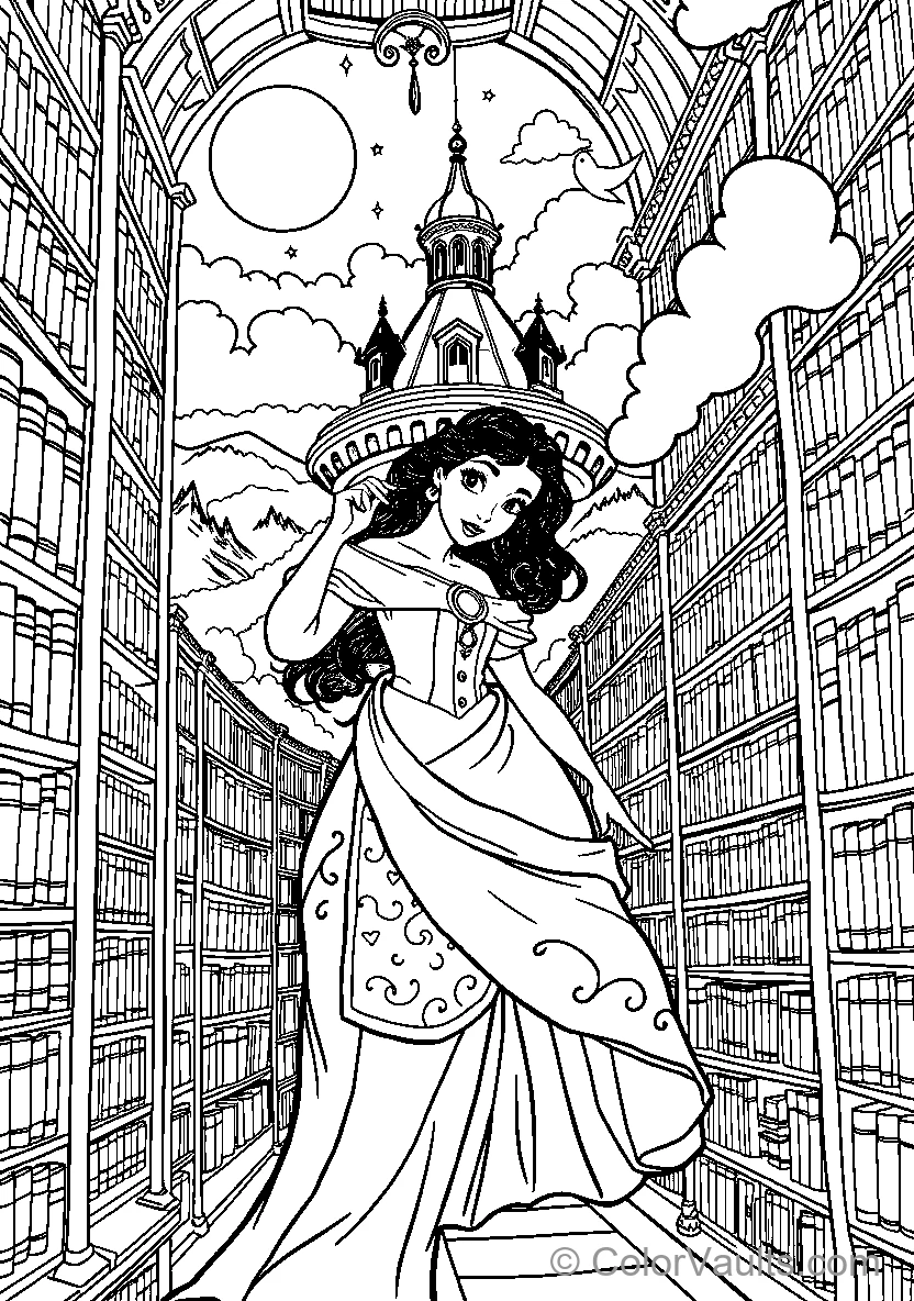 Belles Library Adventure (Scene 5)
