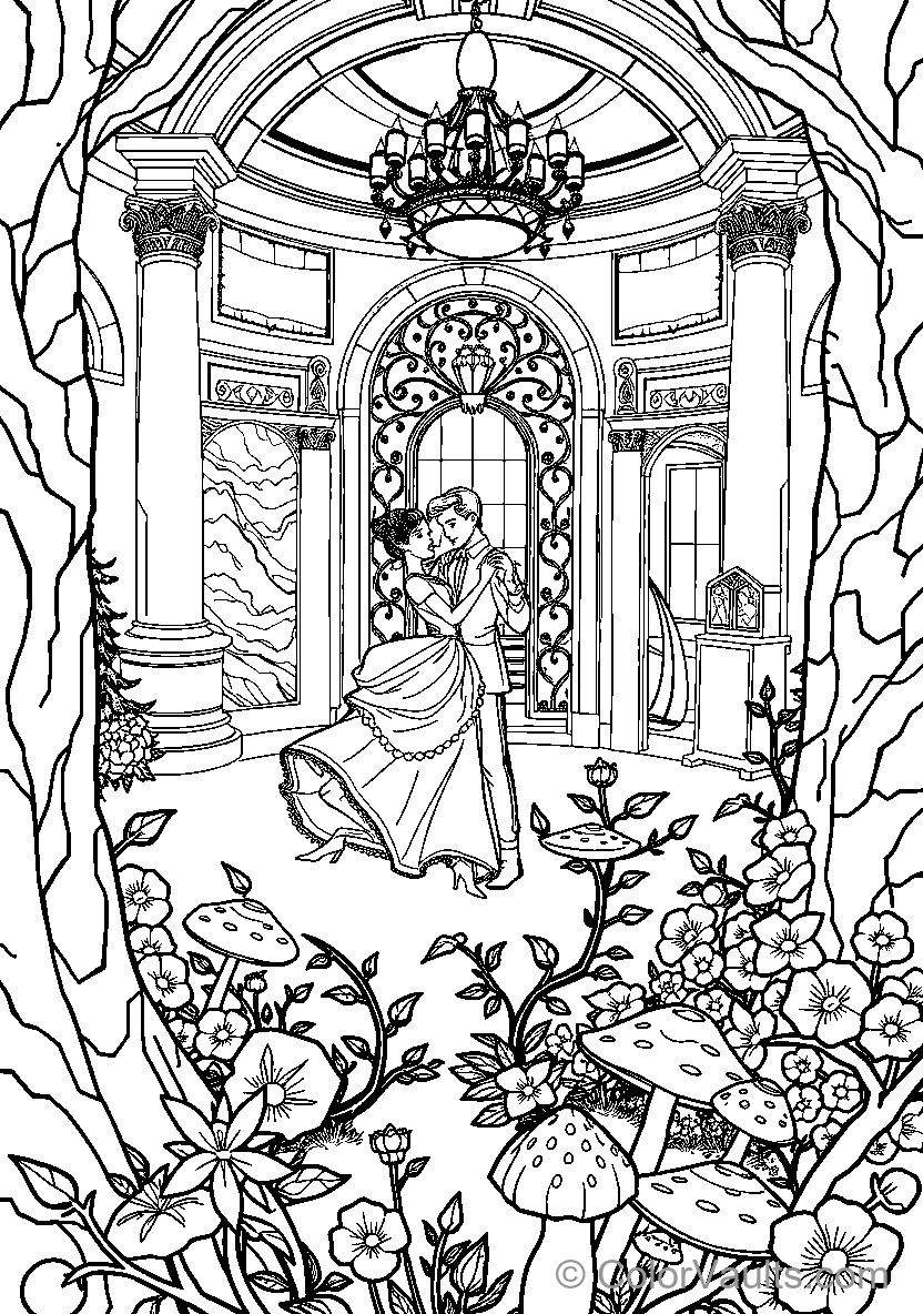 Belles Romantic Moment With The Beast