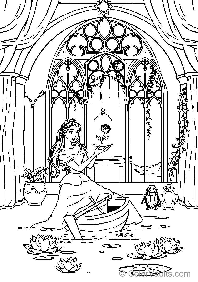 Beauty and the Beast (Belle) (Scene 3)