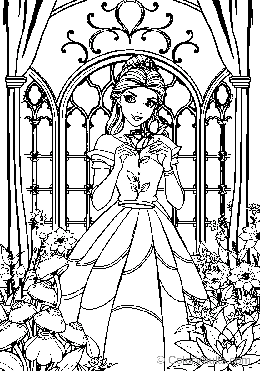 Beauty and the Beast (Belle) (Scene 4)