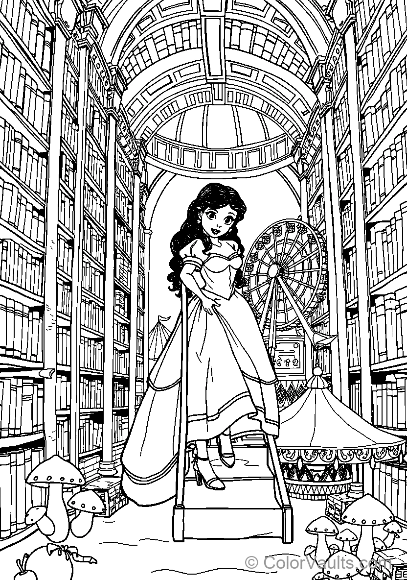 Beauty and the Beast (Belle) (Scene 5)